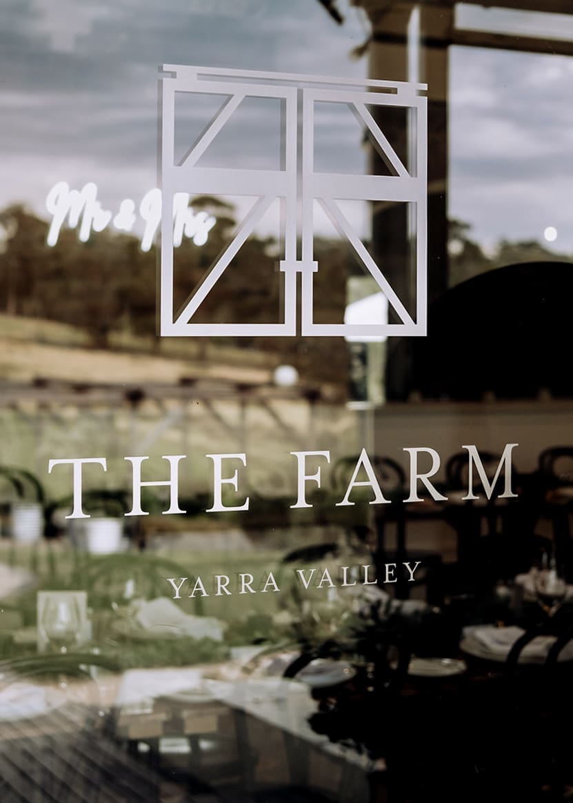 Melbourne Wedding Photographer The Farm Yarra Valley Venue Door